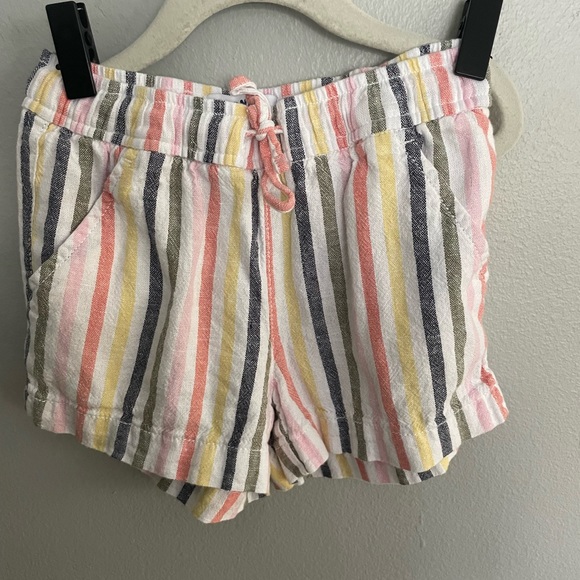 Old Navy Girls Multi Color Stripe Pull On Shorts Size Small 6-7 - Picture 5 of 10